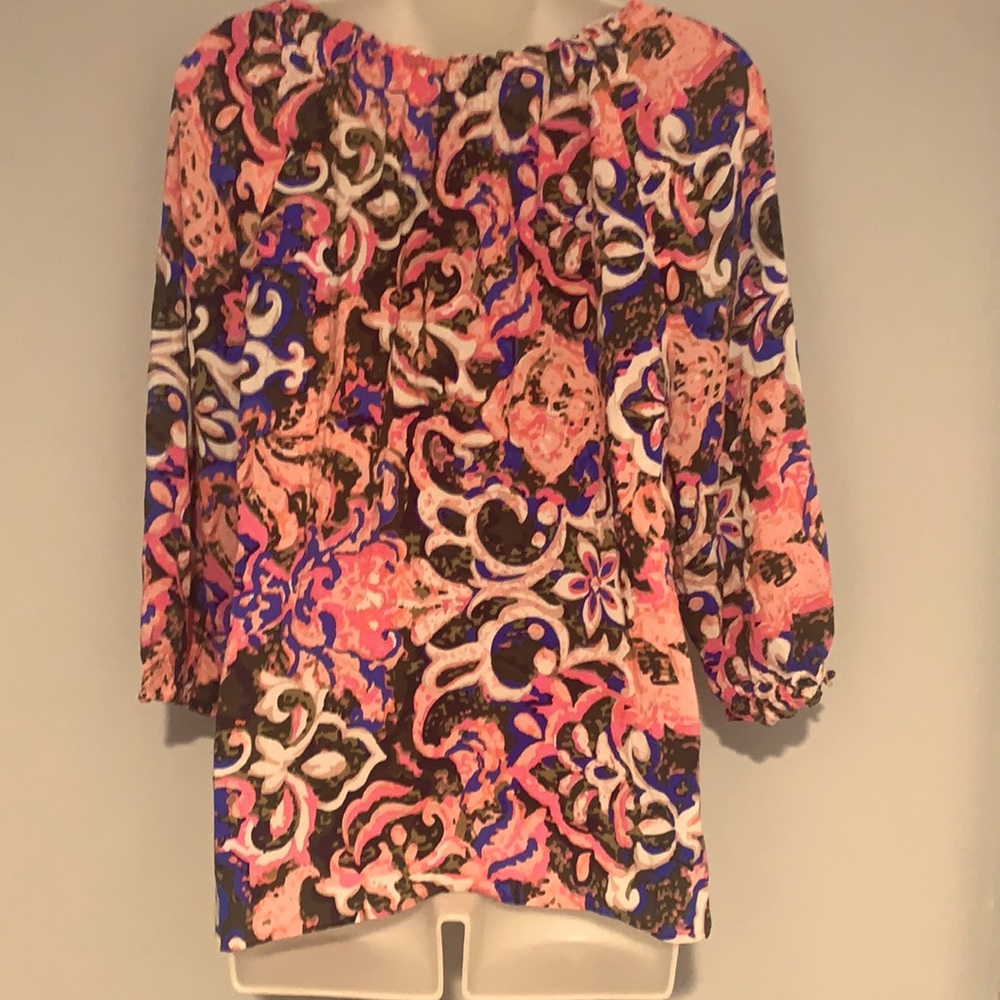 TALBOTS Floral Flowy Top - Picture 5 of 8